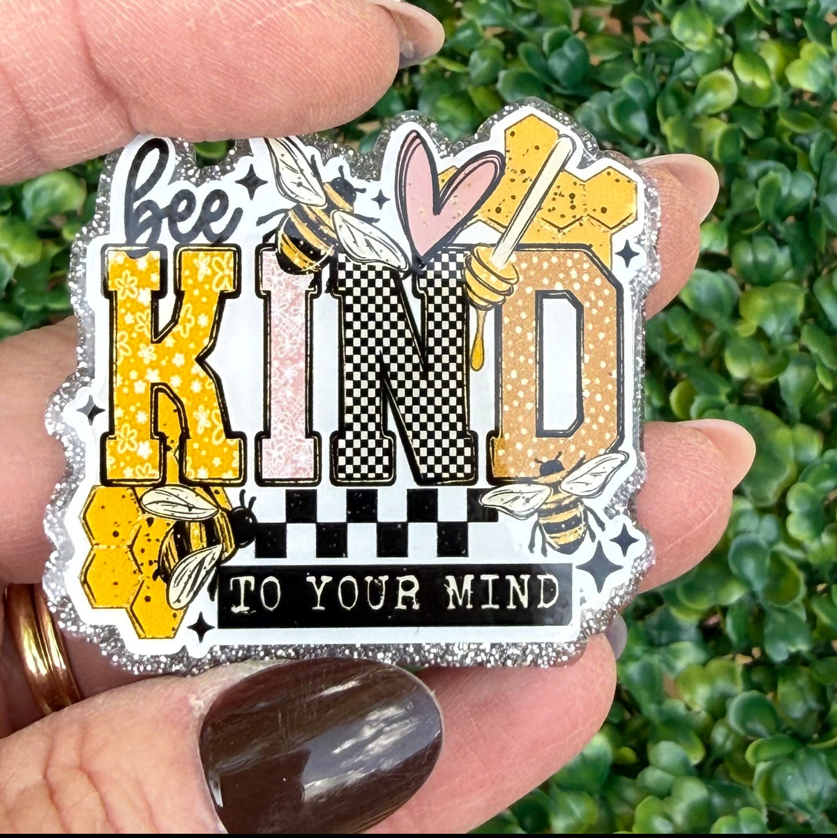 PYP- Be Kind To Your Mind Acrylic Topper