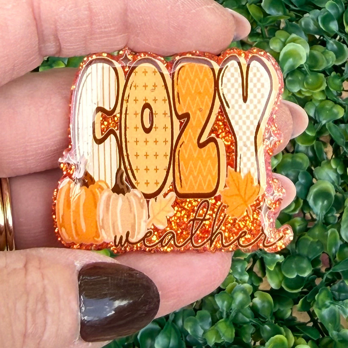 PYP- Cozy Weather Acrylic Topper