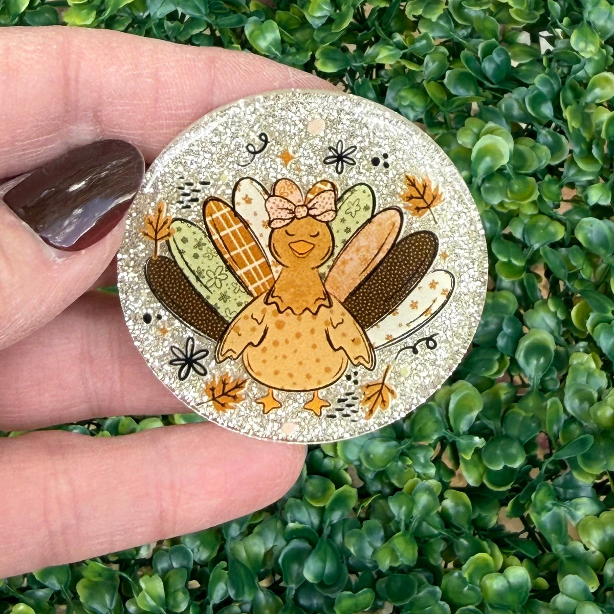 PYP- Miss Turkey Acrylic Topper