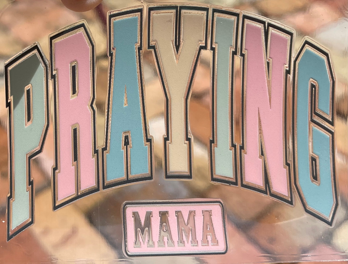 Praying Mama Decal (does not wrap around)