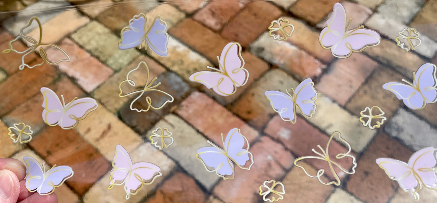 Pastel Butterflies