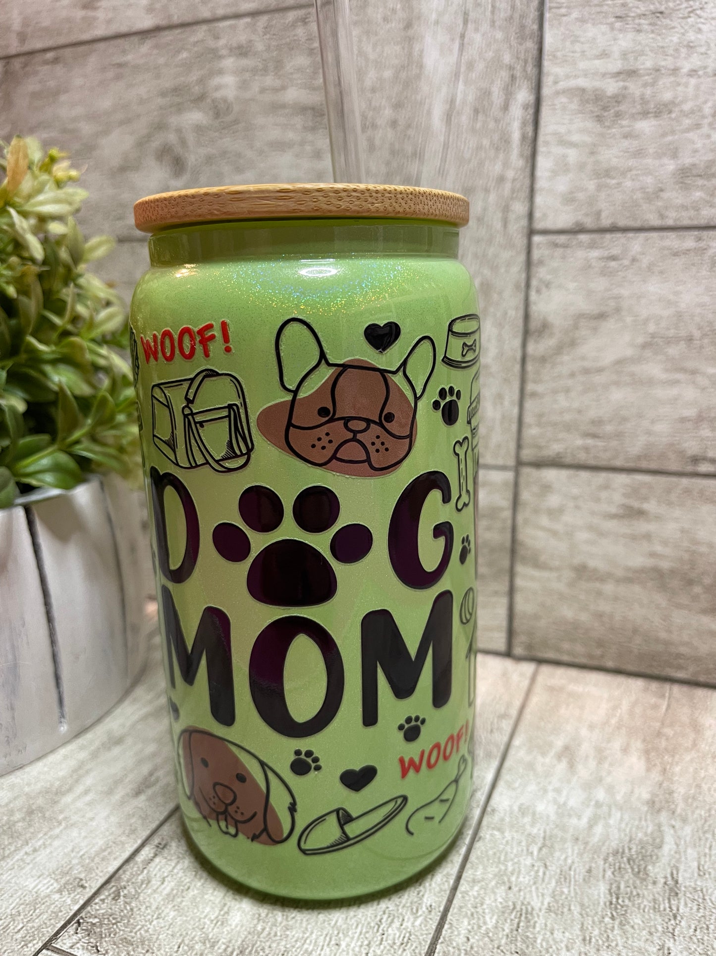 Shimmer Cups with bamboo lid(choose wrap)