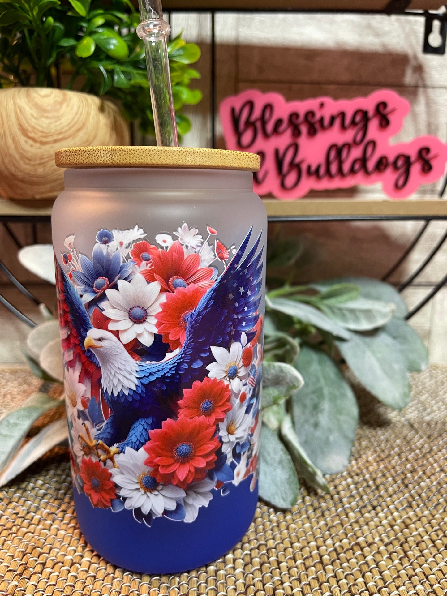 American Eagle Ombre Blue Libby