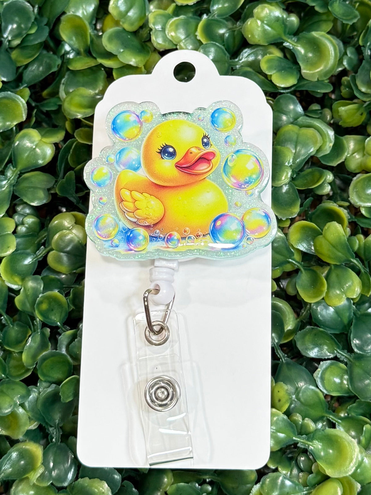 Bubble Ducky Badge Reel