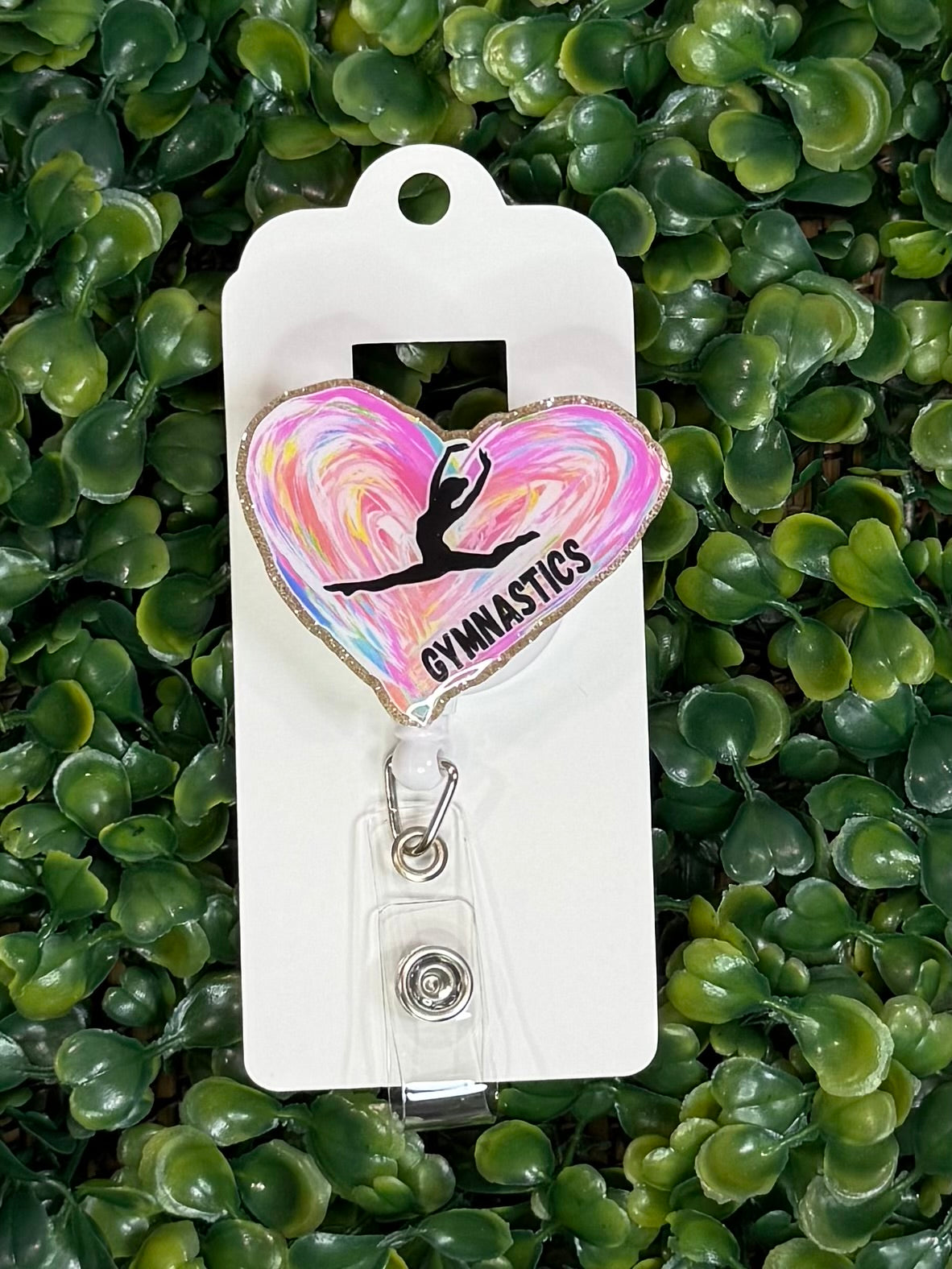 Gymnastics Badge Reel 💛