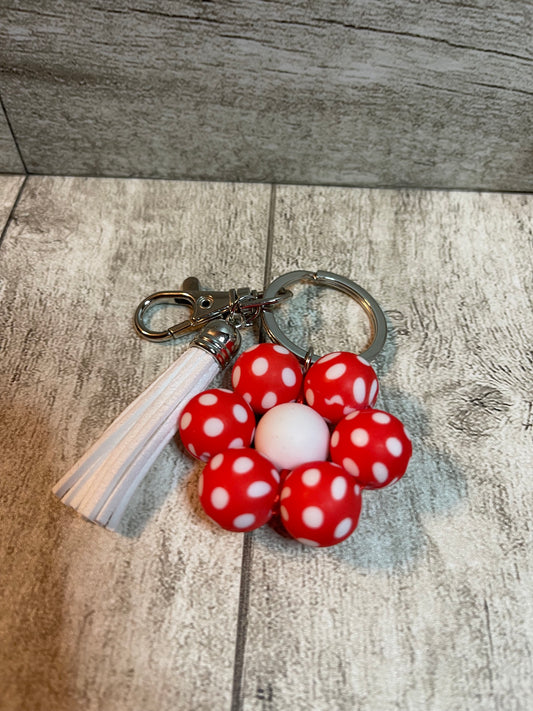 Polka Dot Key Chain